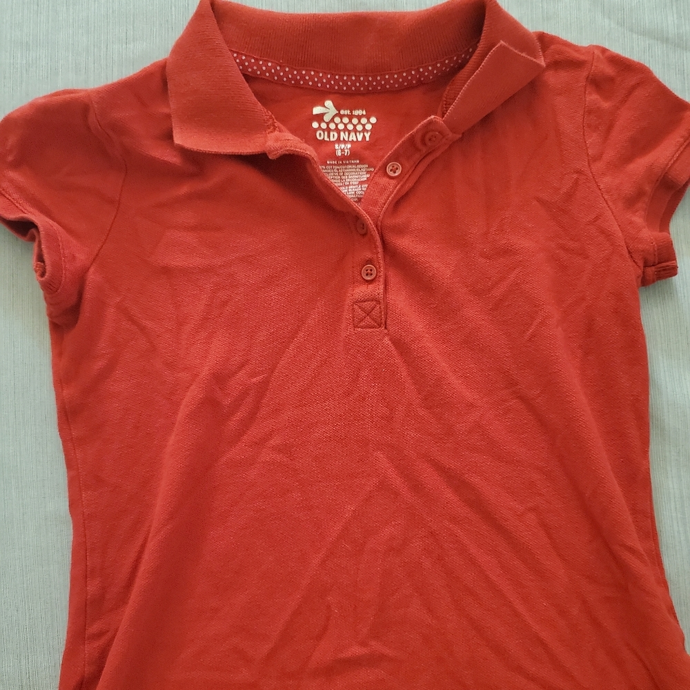 Girls uniform shirt